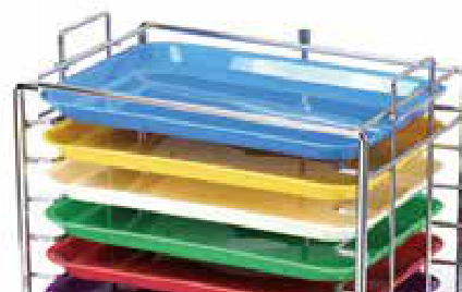 Plastic Set Up Trays - Blue (20 ct)