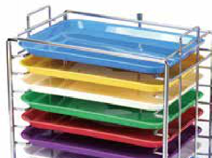 Plastic Set Up Trays - White (20 ct)