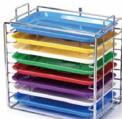 Plastic Set Up Trays - Green (20 ct)