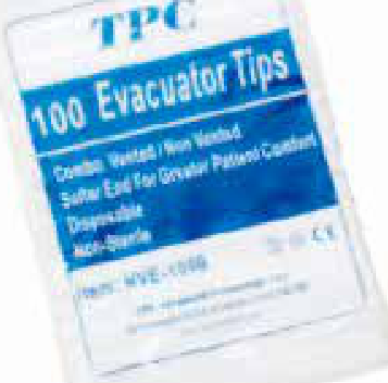 Saliva Ejector Tips, Case of 1000 (10 x 100/Bag)